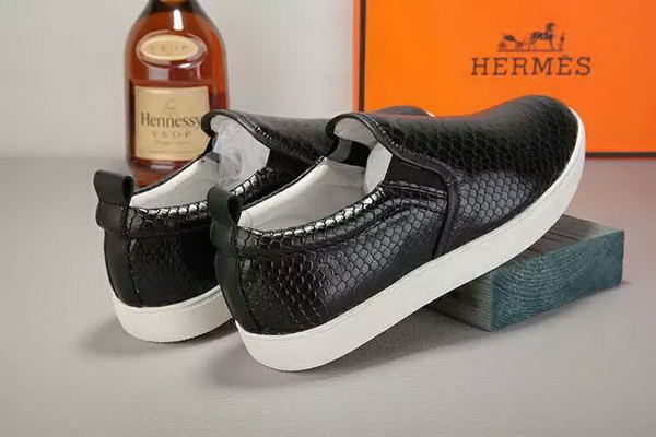 Hermes Men Loafers--012